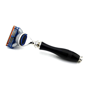 Prestige Razor Best Single Blade Safety Razor <b>Kit</b> Pure Badger <b>Shaving</b> Brush Wood Handle Face/Body/Bikini <b>Shaving</b> Stand Included - Product Image 2