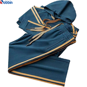 Conjunto Deportivo Casual de Invierno para Hombre, de Alta Calidad, 2 en 1, con Capucha Negra y Pantalones Largos - Product Image 6
