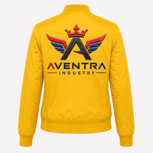 เสื้อแจ็คเก็ตบอมเบอร์ผู้หญิง เสื้อผ้าสตรีทแวร์พรีเมียม เสื้อแจ็คเก็ตบอมเบอร์ผู้หญิง ออกแบบมาด้วยโครงสร้างน้ำหนักเบา ชายเสื้อแบบริบ - Product Image 4