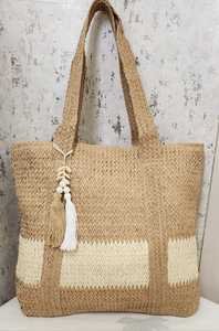 Vintage Straw Tote <b>Bag</b> Large Capacity Woven Shopping Shoulder <b>Bag</b> <b>Beach</b> Travel Handbag <b>for</b> Women - Product Image 3