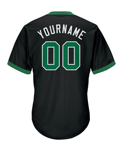 Custom V Neck Baseball Shirt Short Sleeve Breathable 100%Polyester Mesh Plus Size Pullover Teams Club Sports Jersey <b>Low</b> MOQ - Product Image 3