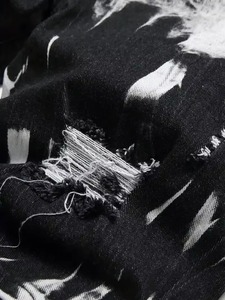 Pantalones cortos de mezclilla para hombre al por mayor, estilo casual, rectos, holgados, hasta la rodilla, para uso urbano, personalizados - Product Image 4