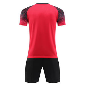 Uniforme de Fútbol de Manga Corta Sublimado en Poliéster de Alta Calidad, Diseño de Producto Ligero y Transpirable, Servicio OEM, Venta Caliente - Product Image 2