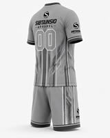 Maillots de football personnalisés de haute qualité 100% polyester, sublimation, uniformes d'équipe, maillot de club, ensemble unisexe à manches courtes