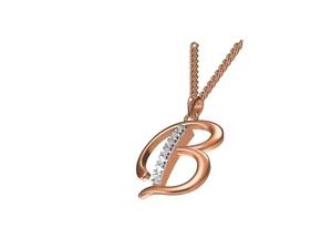 Collier élégant avec pendentif lettre B plaqué or 18 carats, charme personnalisé pour femme, cadeau idéal pour elle - Product Image 5