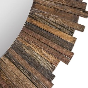 Miroirs muraux en bois de teck recyclé, fabrication sur mesure, vente en gros |   Aqdus Saleem Inde - Product Image 3