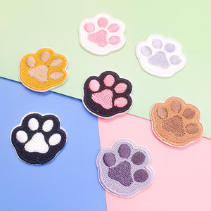 Factory Custom Bulk Embroidery Patches Logo Applique Chenille <b>Iron</b> <b>on</b> Patch for Clothing Bags Caps Hats Garment - Product Image 3