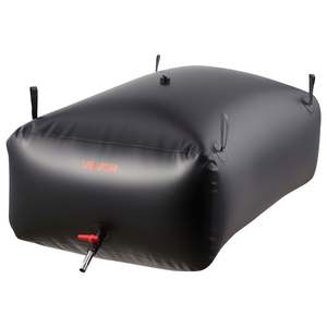 Réservoir d'eau portable pliable en PVC de grande capacité 142,7 gallons, réservoir d'hydratation, réservoir d'urgence étanche, modèle D0100XFPUTV - Product Image 1