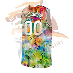Wholesale Price Basketball Jersey With Custom Sublimation Design Custom Breathable Anti-Bacterial Quick Dry Basketball Jersey - Product Image 3