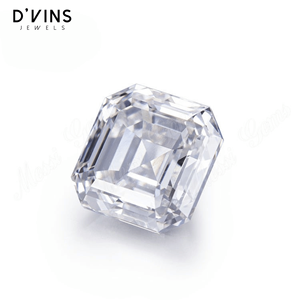 เพชร D'vins Jewels ทรง Asscher แบบหลวม เพชร CVD HPHT ที่เพาะเลี้ยงในห้องปฏิบัติการ - Product Image 2