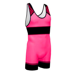 Combinaison de lutte personnalisée sublimée, tissu de compression respirant, coupe ajustée, uniforme d'équipe, tissu de compression haute performance - Product Image 1