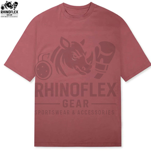 T-shirt surdimensionné vintage streetwear personnalisé de haute qualité pour hommes, couleur contrastée, en coton. - Product Image 2