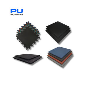 20mm High Density SBR & EPDM Interlocking Rubber Tiles with Shock Absorption and Waterproof for Modern Outdoor Gym Flooring - Product Image 3