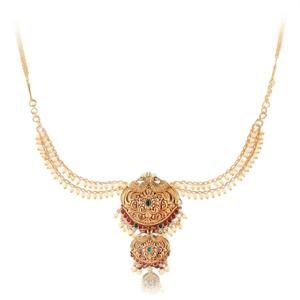 Premium Peacock Jada Billai with White Bead Maatil-Casual Style - Product Image 2