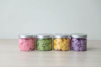 Chocolate Sólido Masivo al por Mayor, Ingredientes para Panadería, Confitería HALAL OEM/ODM, Botones de Chocolate de Cacao con Sabor a Plátano, ¡Oferta Caliente!