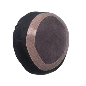 Perruque toupet à base mono en cheveux naturels pour hommes avec patchs de cheveux du Bangladesh et cheveux Taz - Product Image 1