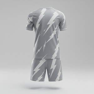 Maillot de football pour enfants et jeunes avec short, ensemble deux pièces Active Pro, uniforme d'entraînement de football, vêtements de sport à séchage rapide, OEM personnalisé - Product Image 2