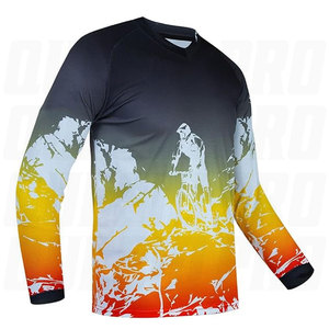 Custom Motorcycle Motocross Jersey BMX Racing Shirt Design Your Own Sublimation Embroidery Lightweight Plus Size Off Road Dirt - Product Image 6