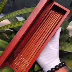 Baguettes en bois naturel écologiques réutilisables pour la maison, les restaurants et le bureau – Universellement utilisables à l'étranger - Product Image 6