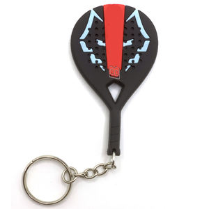Llavero de Goma Suave con Logotipo Personalizado para Raqueta de Pádel, Duradero, Servicio OEM, MOQ por Unidad, Tamaño y Empaque Personalizables - Product Image 5