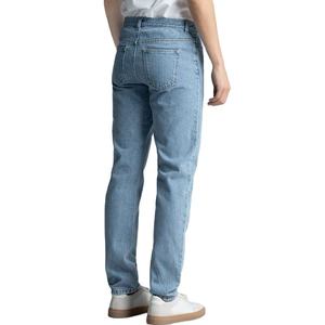 Men <b>Jeans</b> Pants Men Straight <b>Jeans</b> Stylish Denim <b>Jeans</b> Men Street Wear <b>White</b> Fitting Washed Slim Fit <b>Stretch</b> Pent - Product Image 2