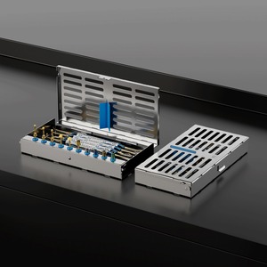 Kit de lifting de sinus dentaire 15 pièces, forets d'implantation, butées, instruments chirurgicaux manuels, plusieurs couleurs, poignée ergonomique, certifié CE - Product Image 6