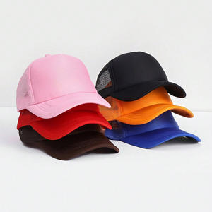 Gorra de camionero con panel de velcro, parte trasera de malla, ajustable, logotipo personalizado bordado, suministro al por mayor - Product Image 4