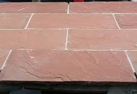 Natural Pink Sandstone Flagstone Irregular Shape Wall Cladding <b>Stone</b> Paving <b>Stone</b> - Product Image 5