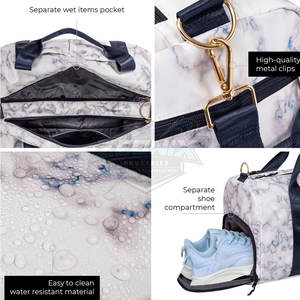 Sacs d'équipe en polyester pour la gym, sublimation, faible MOQ, confortables, haute qualité. - Product Image 6