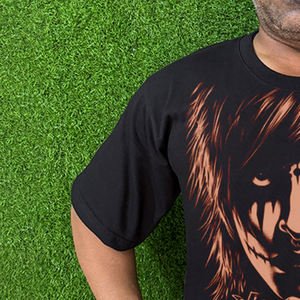 Camiseta de algodón suave de punto con letras, corte regular, transpirable y ecológica para hombre, estilo urbano personalizado, moda diaria, viajes y gimnasio. - Product Image 5