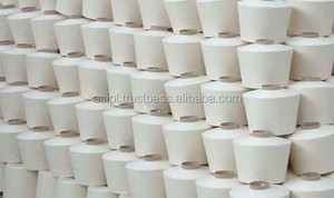 เส้นด้ายคอร์สปันวิสโคสคุณภาพสูง 100% ป้องกันแบคทีเรีย เป็นมิตรกับสิ่งแวดล้อม ลายดิบ สำหรับงานตกแต่งบ้าน ทอผ้า ถักนิตติ้ง จากอินเดีย - Product Image 4