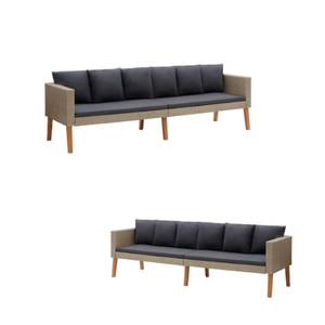 Mobilier d'extérieur de style moderne, ensemble de canapés, matériau populaire en teck ancien pour terrasse et hôtel, bois de teck, prêt à la vente en gros - Product Image 6