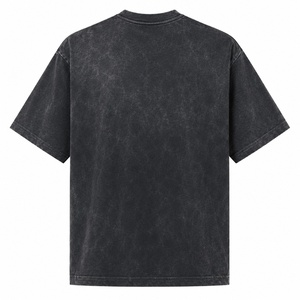 T-shirt pour homme en coton 100% tricoté de haute qualité, personnalisable avec votre logo de marque, écologique, oversize, décontracté - Product Image 4