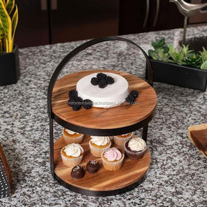 Ombohome-pendientes de redecilla de 2 años, essert Erving Ray isplay mayor - Product Image 6