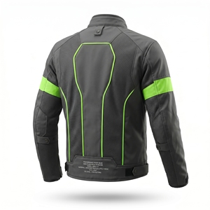 Premium Mesh Motorcycle <b>Jacket</b> Men Breathable Windproof Winter Riding <b>Jacket</b> Protective <b>Biker</b> Gear Summer Airflow - Product Image 1