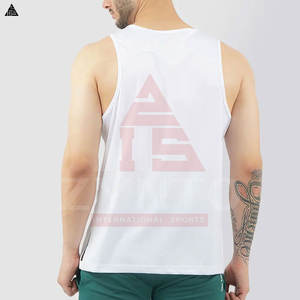 Débardeurs de sport personnalisés OEM pour hommes – Maillots de corps de musculation et fitness tendance pour hommes - Product Image 2