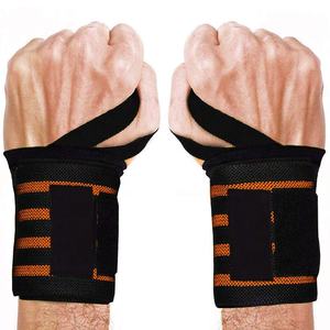 Poignets de Fitness de haute qualité pour le soutien du poignet de dynamophilie avec des boucles de pouce enveloppes de poignet d'entraînement de gymnastique pour la sangle d'haltérophilie - Product Image 5