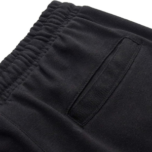 Shorts Streetwear Tendance de Haute Qualité avec Logo, Confortables, en Coton Tissé 100%, Longueur Genou, Taille Élastique, Teint Uni, Nouveauté - Product Image 4