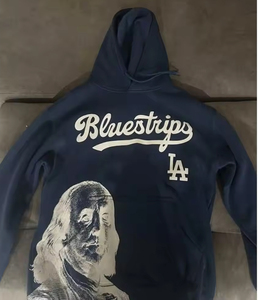 Sudadera con Capucha SDL Extra Grande para Hombre, 100% Algodón, Estilo Urbano de Alta Calidad, Estampado Serigrafiado, Lavado con Efecto Desgastado por el Sol, Sudadera con Capucha SDL para Hombre - Product Image 6