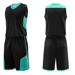 Wholesale Custom Solid Color Summer Basketball Uniform <b>Set</b> Polyester Quick Dry Breathable Printed Sportswear Manufacturer - Product Image 5