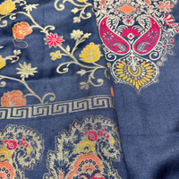 Costumes en pashmina Jacquard Jamawar pour femmes, vêtements traditionnels de luxe, design tissé personnalisé, ensemble 3 pièces, fabricant OEM ODM