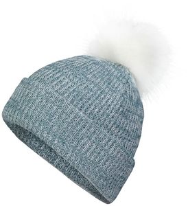 Wholesale BNSB SPORTS Custom Striped <b>Beanie</b> Hat Pom Pom Embroidered Logo Black Red Unisex Winter Outdoor Casual Knit Warm 100% - Product Image 2