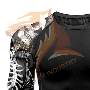 Custom Logo Lightweight Long Sleeve Seamless <b>Compression</b> <b>Shirt</b> Comfortable Gym Fitness Bodybuilding Regular Fit <b>Shirts</b> - Product Image 6