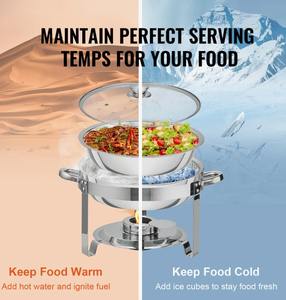 Accesorio de Buffet de Acero Inoxidable de Alta Calidad, Equipo de Servicio Profesional para Eventos al Mejor Precio - Product Image 3