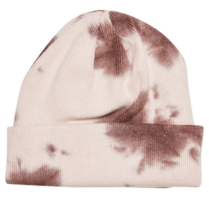 100% Acrylic Gradient Tie Dye <b>Beanie</b> Adult Knitted Hat With Embroidery Colorful Warm Soft Knit <b>Skull</b> Cap - Product Image 1