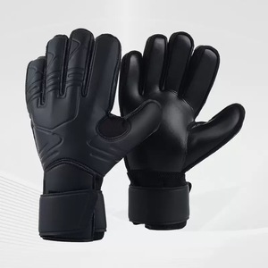 Football Goalkeeper Gloves Full Finger Latex Powerful Catch Non-Slip Breathable Adjustable <b>Wrist</b> <b>Strap</b> Hook Loop Closure Unisex - Product Image 1