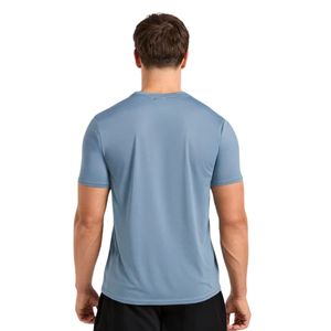 T-shirt décontracté à manches courtes et col rond en coton doux, tissu confortable et respirant, unisexe, mode streetwear, vente en gros - Product Image 2