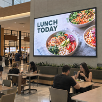 Écran LED intérieur P4 SMD GOB à maintenance frontale pour mur vidéo LED, idéal pour la publicité dans les centres commerciaux