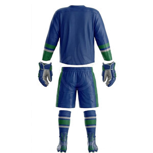 Uniforme de Hockey sobre Hielo para Hombre, Diseño Atlético Ligero de Poliéster con Ajuste Cómodo para Entrenamiento Deportivo y Rendimiento en Partidos - Product Image 2