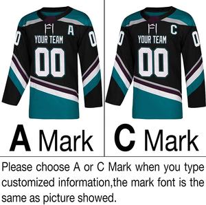 Gran oferta, camiseta de hockey sobre hielo en todo el mundo, camiseta de hockey sobre hielo con estampado completo de alta calidad, camisetas de hockey sobre hielo de poliéster ligeras - Product Image 3